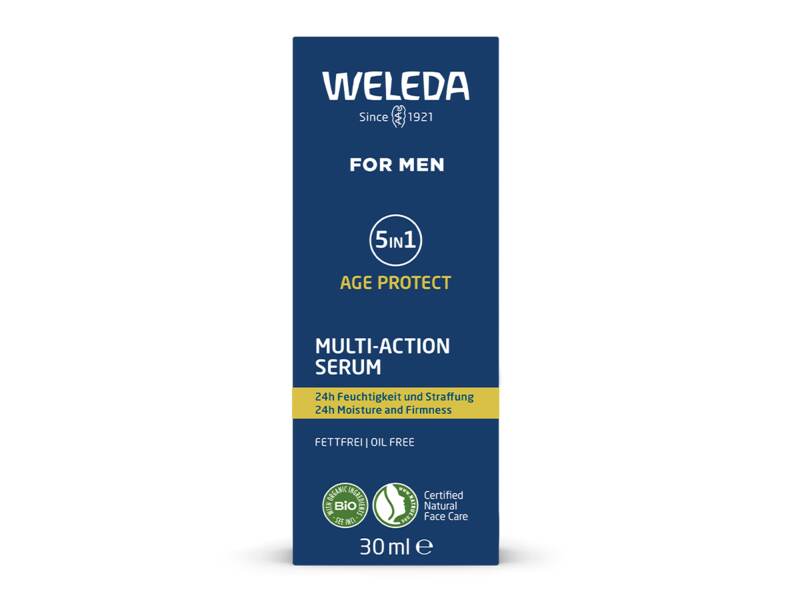Weleda For Men 5v1 Multifunkční pleťové sérum 30 ml Weleda For Men 5v1 Multifunkční pleťové sérum 30 ml