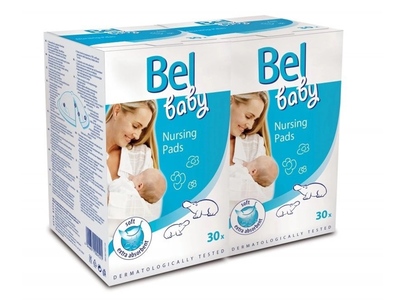 Bel Baby Prsní vložky duopack 2x30 ks