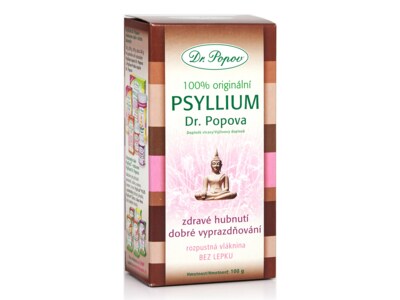 Dr. Popov Psyllium indická rozpustná vláknina 100 g Dr. Popov Psyllium indická rozpustná vláknina 100 g