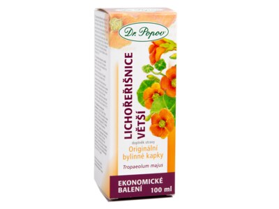 Dr. Popov Kapky bylinné Lichorerišnice vetší 100 ml