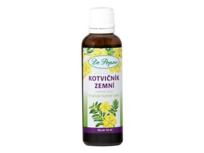 Dr. Popov Kapky bylinné Kotvičník zemní 50 ml Dr. Popov Kapky bylinné Kotvičník zemní 50 ml