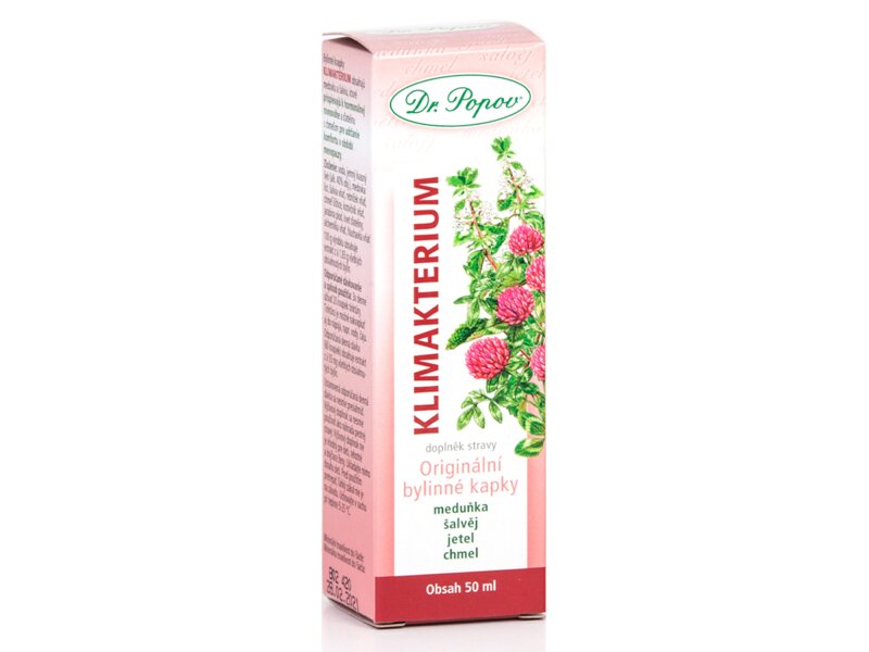 Dr. Popov Kapky bylinné Klimakterium 50 ml