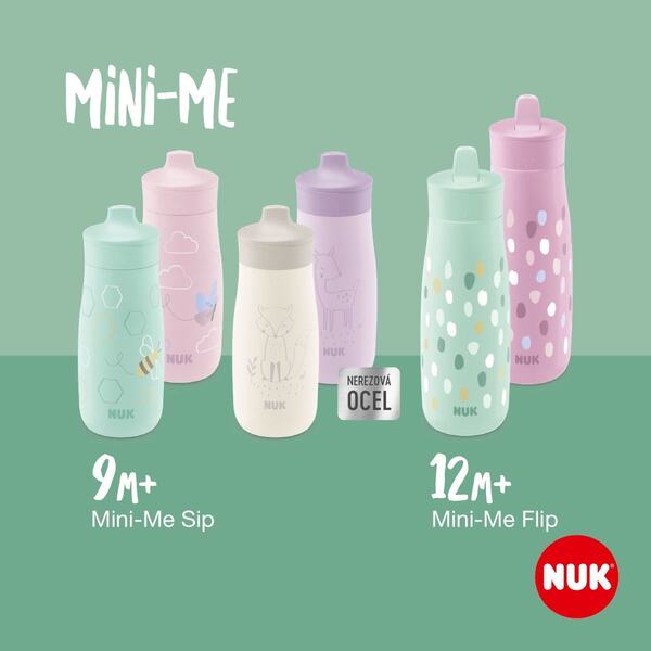 NUK Láhev Mini-Me Flip 12+m 450 ml 1 ks