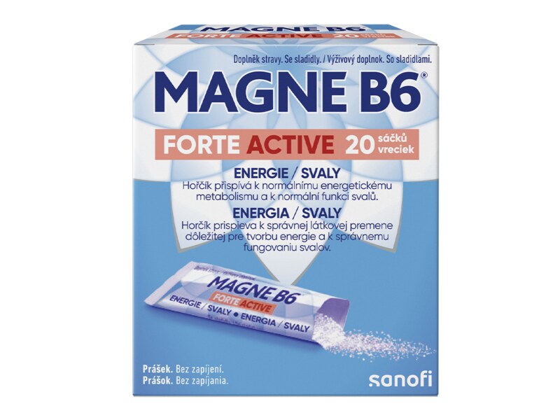 Magne B6 Forte Active 20 sáčků