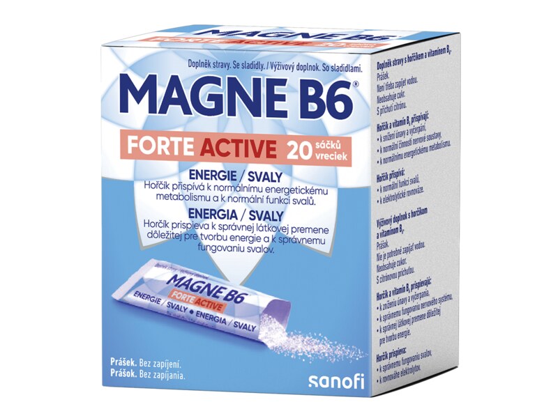 Magne B6 Forte Active 20 sáčků