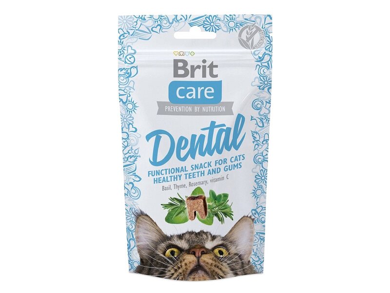 Brit Care Cat Snack Dental 50 g
