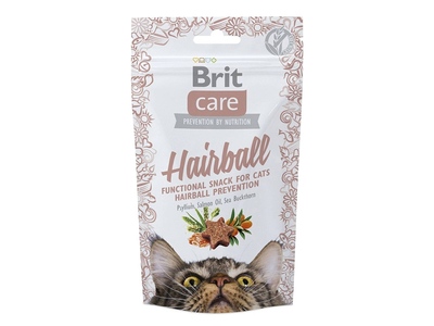 Brit Care Cat Snack Hairball 50 g Brit Care Cat Snack Hairball 50 g