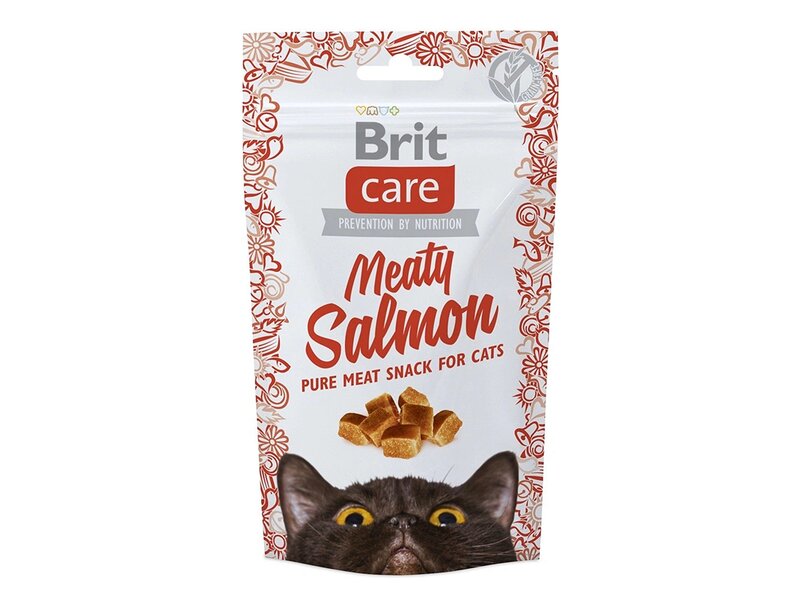 Brit Care Cat Snack Meaty Salmon 50 g