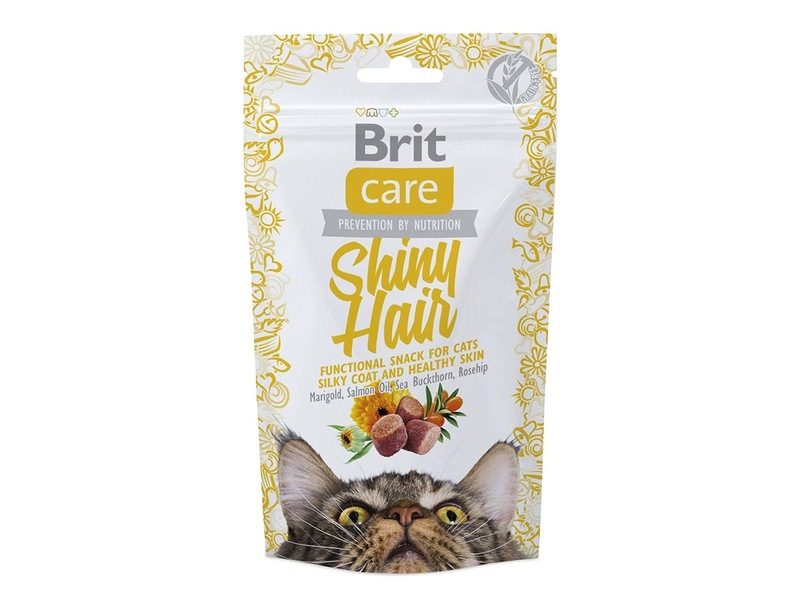 Brit Care Cat Snack Shiny Hair 50 g Brit Care Cat Snack Shiny Hair 50 g