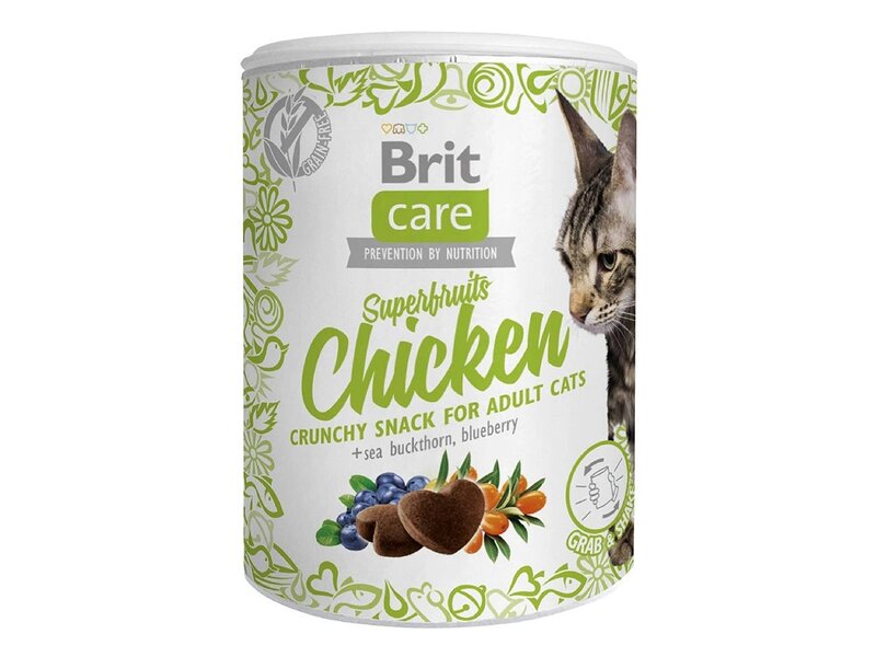 Brit Care Cat Snack Superfruits Chicken 100 g