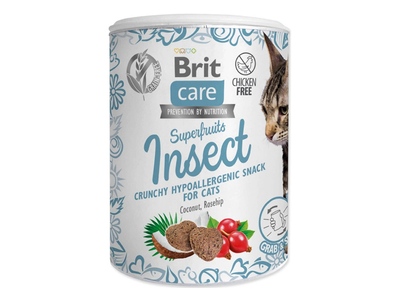 Brit Care Cat Snack Superfruits Insect 100 g Brit Care Cat Snack Superfruits Insect 100 g