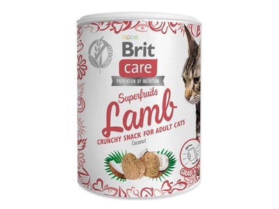 Brit Care Cat Snack Superfruits Lamb 100 g Brit Care Cat Snack Superfruits Lamb 100 g