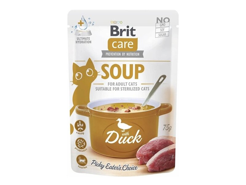 Brit Care Cat Soup with Duck 75 g