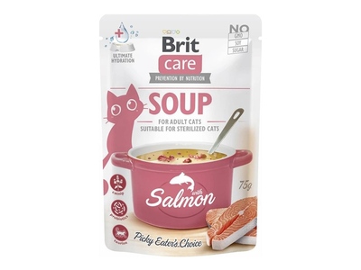 Brit Care Cat Soup with Salmon 75 g Brit Care Cat Soup with Salmon 75 g