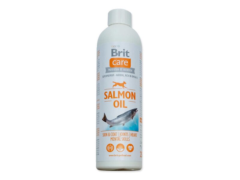 Brit Care lososový olej pes 250 ml