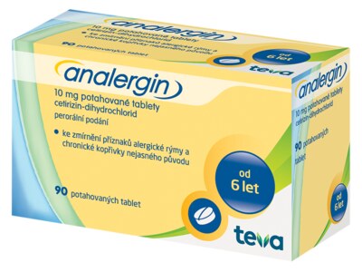 Analergin 10 mg 90 potahovaných tablet
