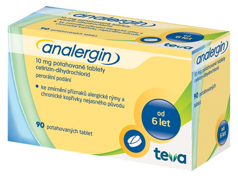 Analergin 10 mg 90 potahovaných tablet