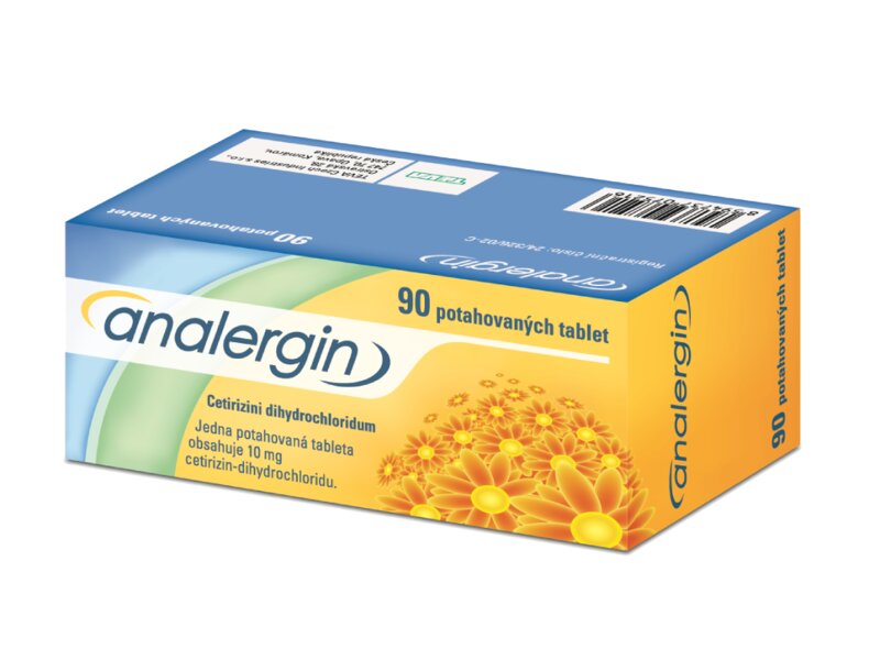 Analergin 10 mg 90 potahovaných tablet