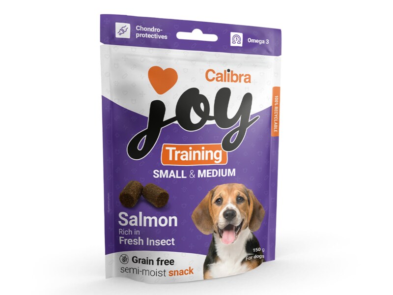 Calibra Joy Dog Training S&M Salmon&Insect 150 g