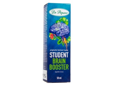 Dr. Popov Kapky bylinné Student - Brain booster 50 ml