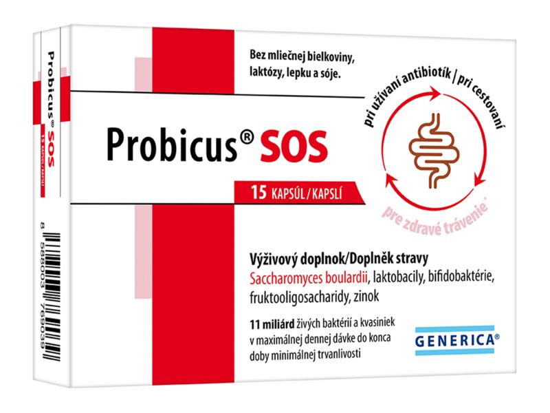 Probicus SOS Generica 15 kapslí