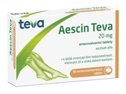 Aescin Teva 20 mg 90 enterosolventních tablet