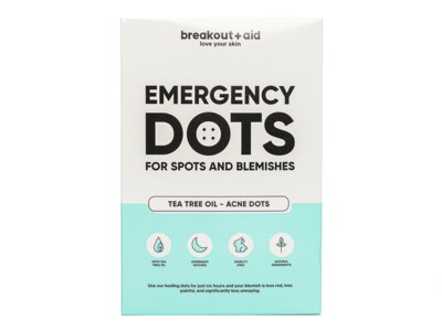 Breakout+aid Náplasti na ošetření akné s Tea Tree 48 ks Breakout+aid Náplasti na ošetření akné s Tea Tree 48 ks