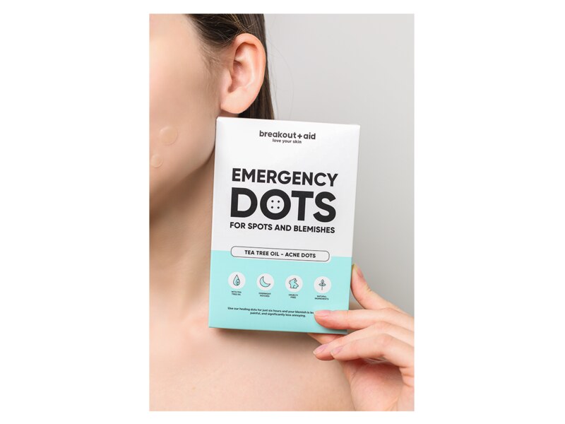 Breakout+aid Náplasti na ošetření akné s Tea Tree 48 ks