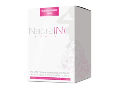 NadraIN Forte větší objem a pevnost ňader 60 tobolek NadraIN Forte větší objem a pevnost ňader 60 tobolek