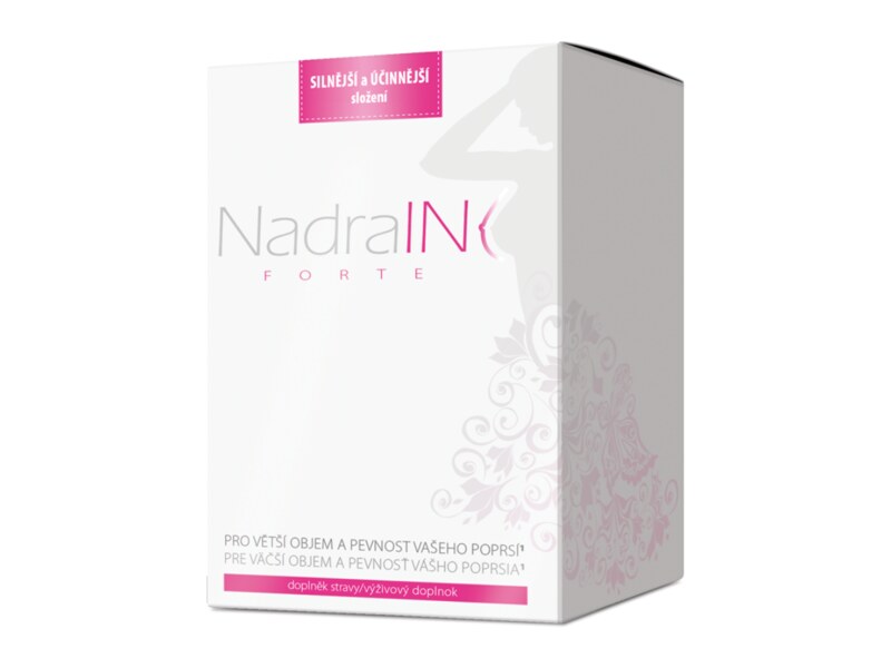 NadraIN Forte větší objem a pevnost ňader 60 tobolek