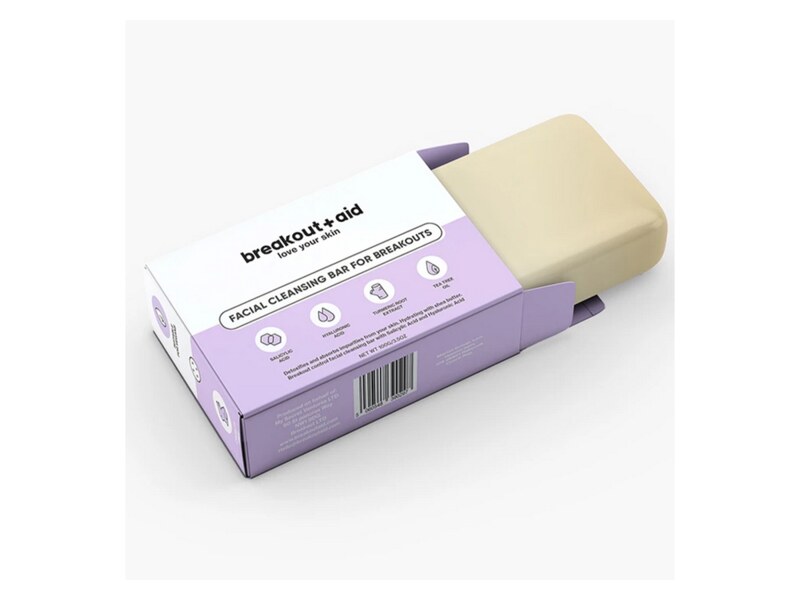 Breakout+aid Čisticí mýdlo s kyselinou salicylovou 100 g