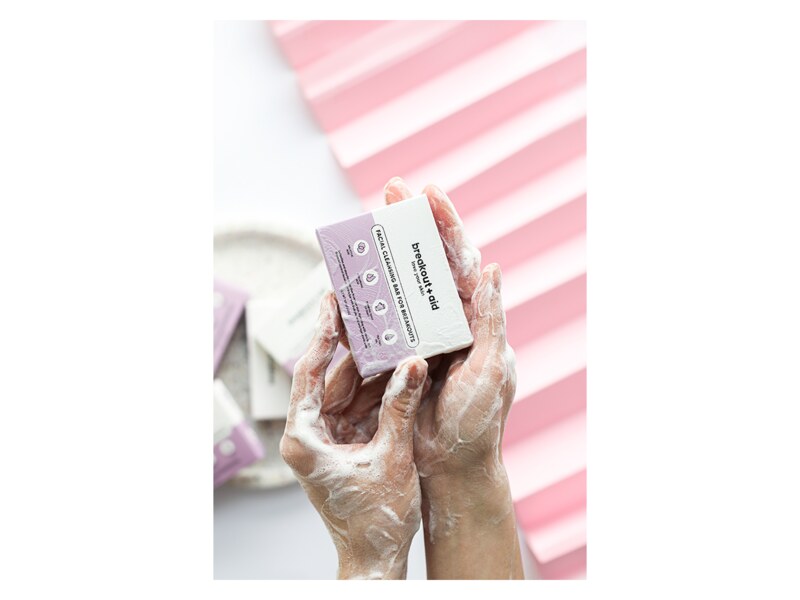 Breakout+aid Čisticí mýdlo s kyselinou salicylovou 100 g