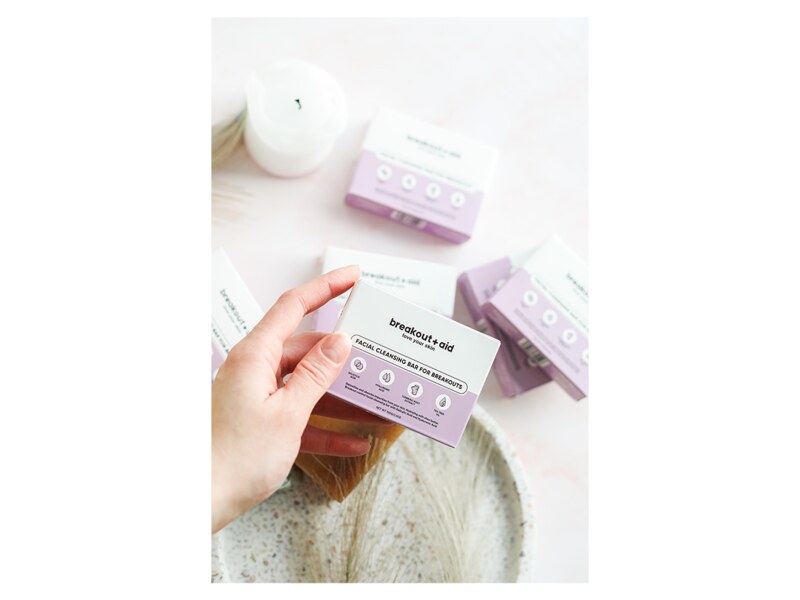 Breakout+aid Čisticí mýdlo s kyselinou salicylovou 100 g
