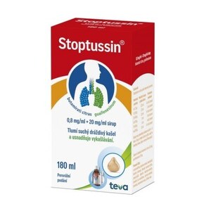 Stoptussin sirup 180 ml Stoptussin sirup 180 ml