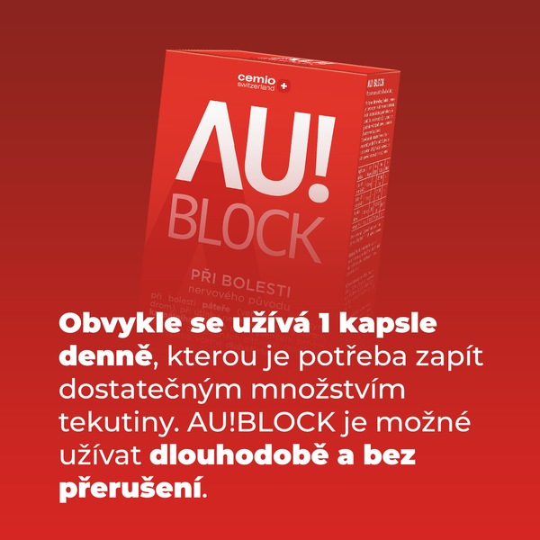 Cemio AU!BLOCK 30 kapslí Cemio AU!BLOCK 30 kapslí