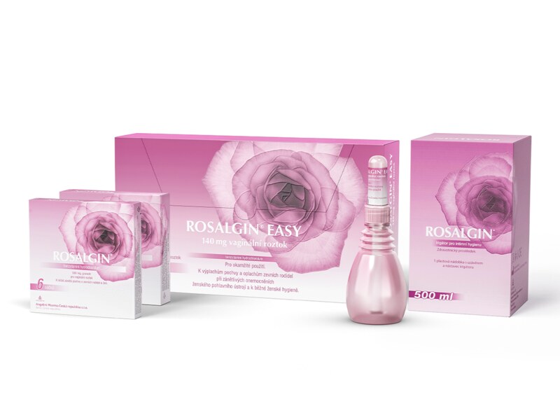 Rosalgin Easy 140 mg vaginální roztok 5 x 140 ml