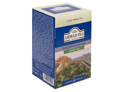Ahmad Tea Decaffeinated bez kofeinu nálevové sáčky 20x1,5 g Ahmad Tea Decaffeinated bez kofeinu nálevové sáčky 20x1,5 g