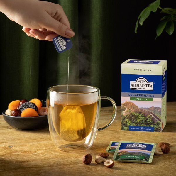 Ahmad Tea Decaffeinated bez kofeinu nálevové sáčky 20x1,5 g 