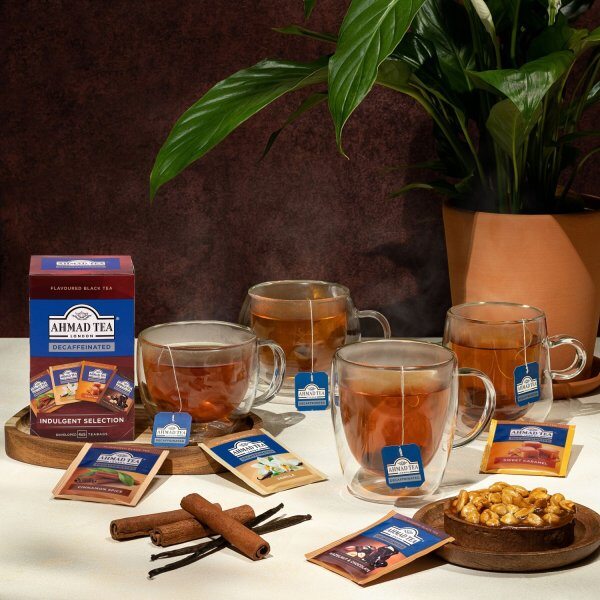 Ahmad Tea Decaffeinated Selection bez kofeinu nálevové sáčky 20x2 g