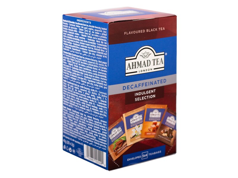 Ahmad Tea Decaffeinated Selection bez kofeinu nálevové sáčky 20x2 g