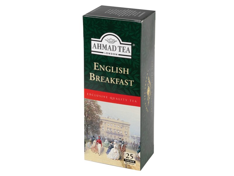 Ahmad Tea English Breakfast Tea nálevové sáčky 25x2 g 