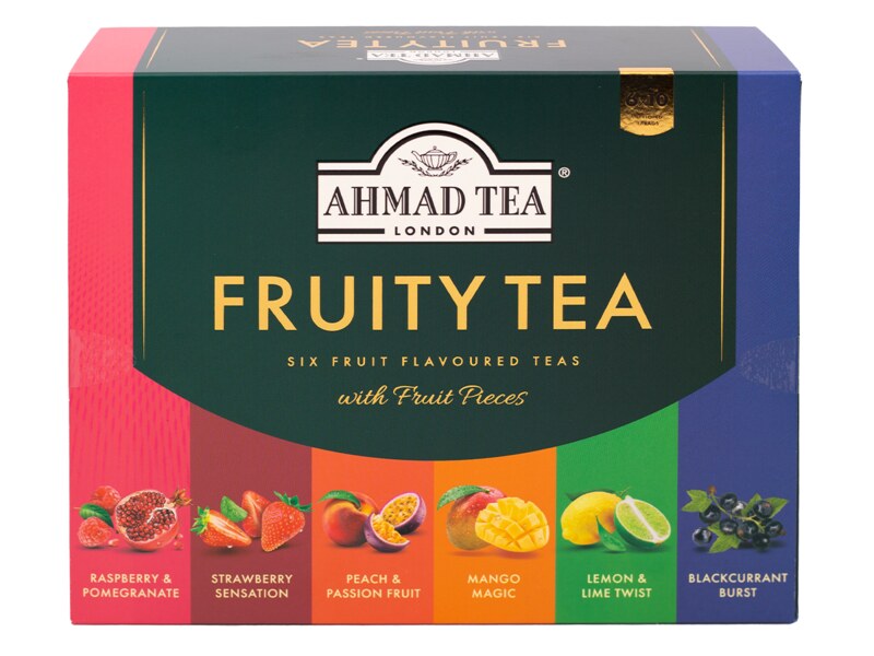 Ahmad Tea Fruity Tea Collection nálevové sáčky 60x2 g papírová kazeta 