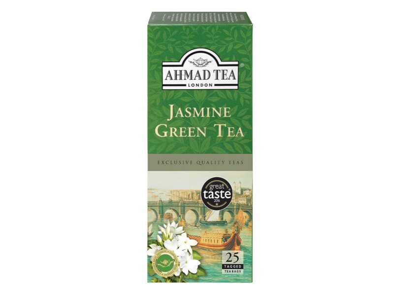 Ahmad Tea Green Jasmine Tea nálevové sáčky 25x2 g 