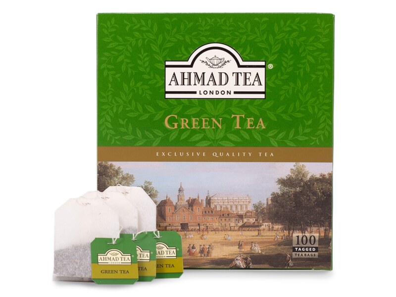 Ahmad Tea Green Tea nálevové sáčky 100x2 g