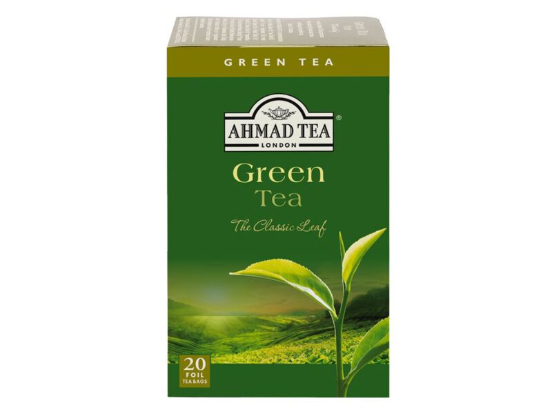 Ahmad Tea Green Tea Pure nálevové sáčky 20x2 g  