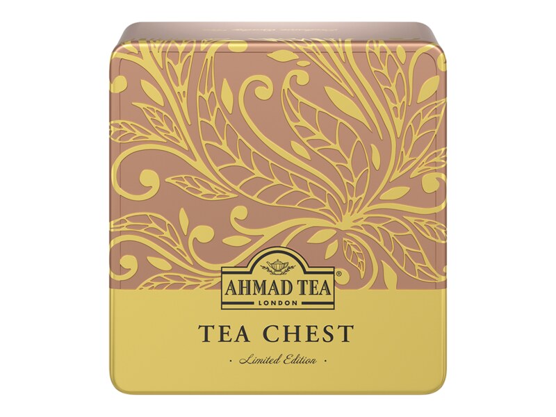 Ahmad Tea Chest Four nálevové sáčky 40x2 g plechová kazeta