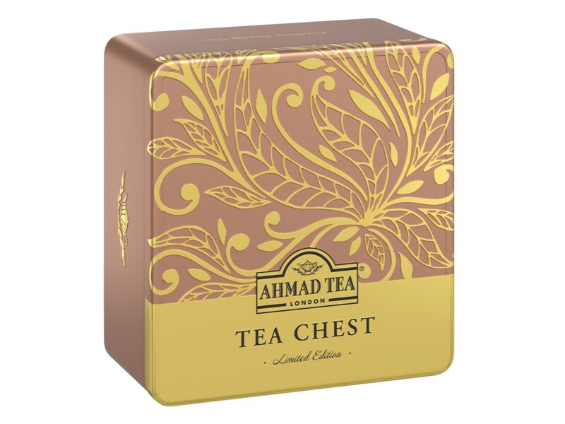 Ahmad Tea Chest Four nálevové sáčky 40x2 g plechová kazeta