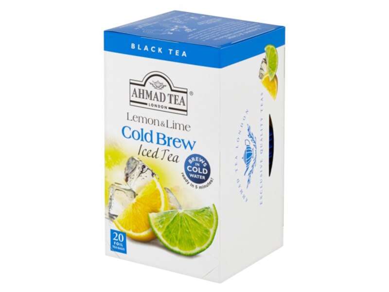Ahmad Tea Lemon and Lime Cold Brew nálevové sáčky 20x2,1 g
