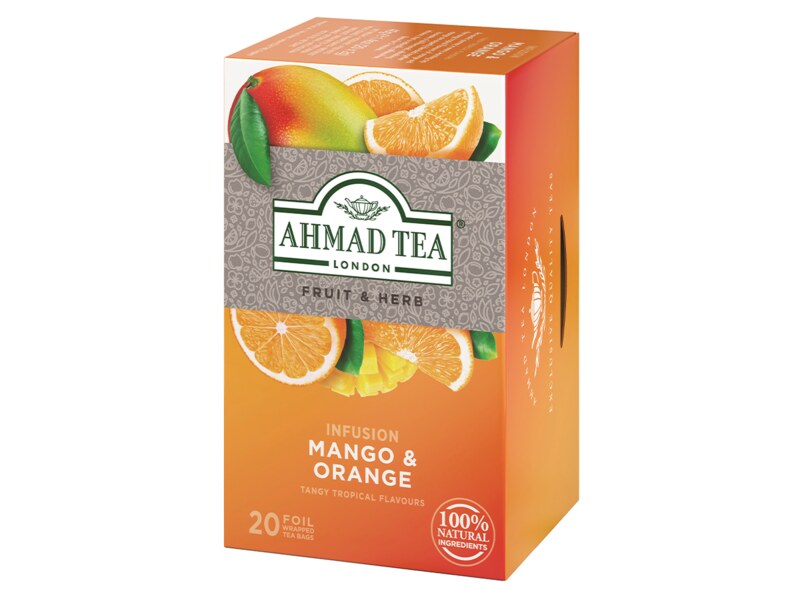 Ahmad Tea Mango Orange nálevové sáčky 20x2 g