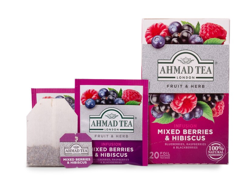 Ahmad Tea Mixed Berry tea nálevové sáčky 20x2 g Ahmad Tea Mixed Berry tea nálevové sáčky 20x2 g